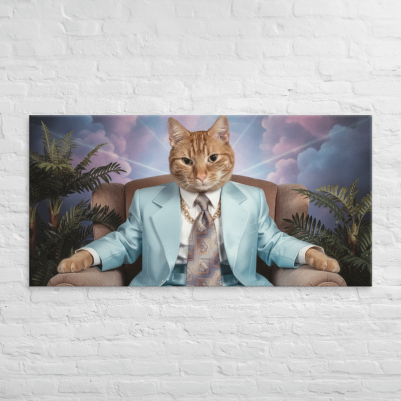Pet portrait on Canvas